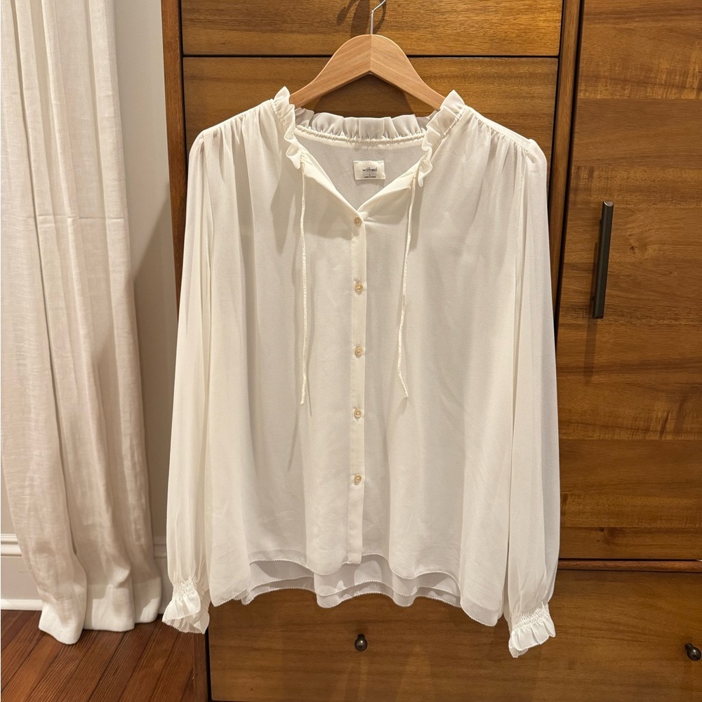white blouse